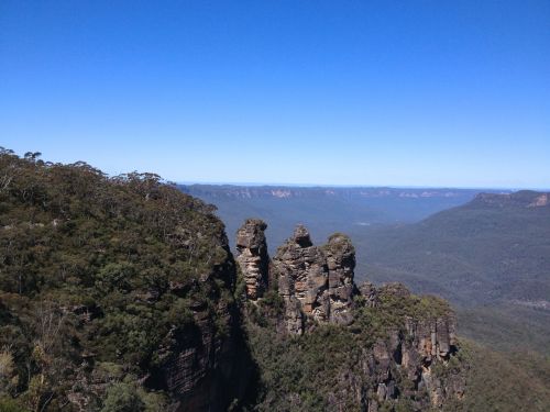 The Three Sisters viewed from Echo Point