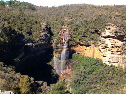 The view from Wentworth Falls