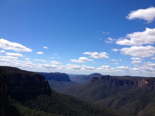 Blue Mountains from Govett's Leap