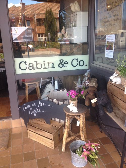 Keep an eye out in Blackheath for Cabin and Co. serving great coffee in the 'snug' at the back of its retail shop.